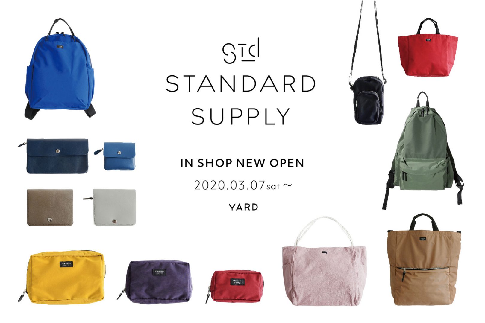 STANDARD SUPPLY in shop オープン @YARD熊本
