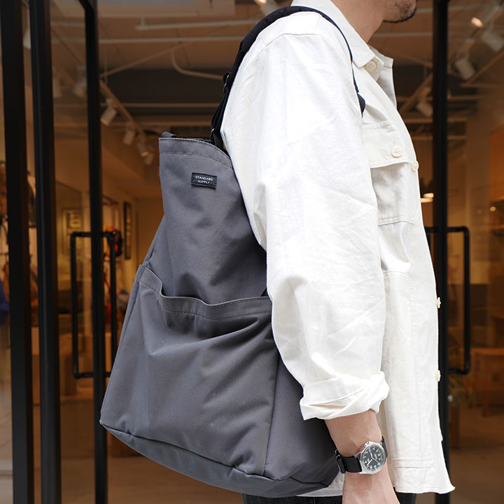 ZIP TOP 2WAY TOTE｜SNAP｜STANDARD SUPPLY